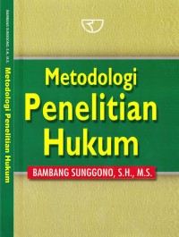 Image of Metodologi Penelitian Hukum