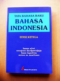 Tata Bahasa Indonesia Baku Edisi Ketiga