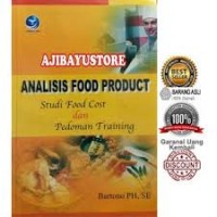 Analisis Food Product Study food Cost Dan Pedoman Training
